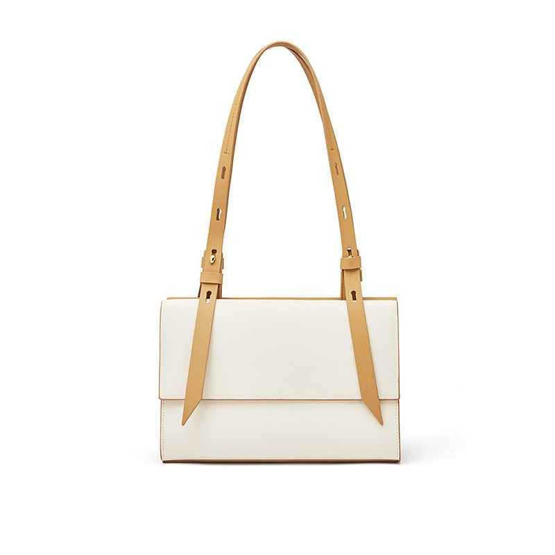 Genuine Leather Shoulder Bag Tote Bag Senior Sense Of Fashion Senior Versatile Niche Design Women's Bags Handbag