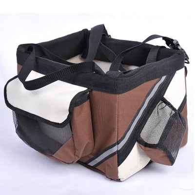 Portable Pet dog bicycle carrier bag basket Puppy Dog Cat Travel bike carrier Seat bag for small dog Products Travel Accessories