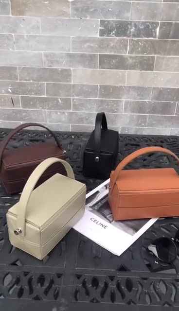 Fashion Simple Cowhide New Leather Women's Bag Suction Buckle Single Shoulder Messenger Pillow Bag