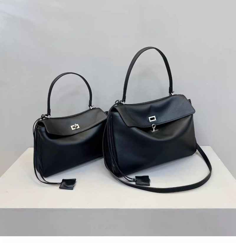Vintage Autumn Winter Suede Matte Tote Bag, Elegant Shoulder Crossbody Kelly Bag for Women, Large Capacity Commuter Underarm Bag
