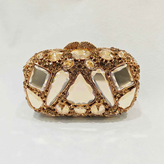 Wedding Purse Stone Bridal Prom Handbags Women Diamond Evening Clutches Purses Big Stones