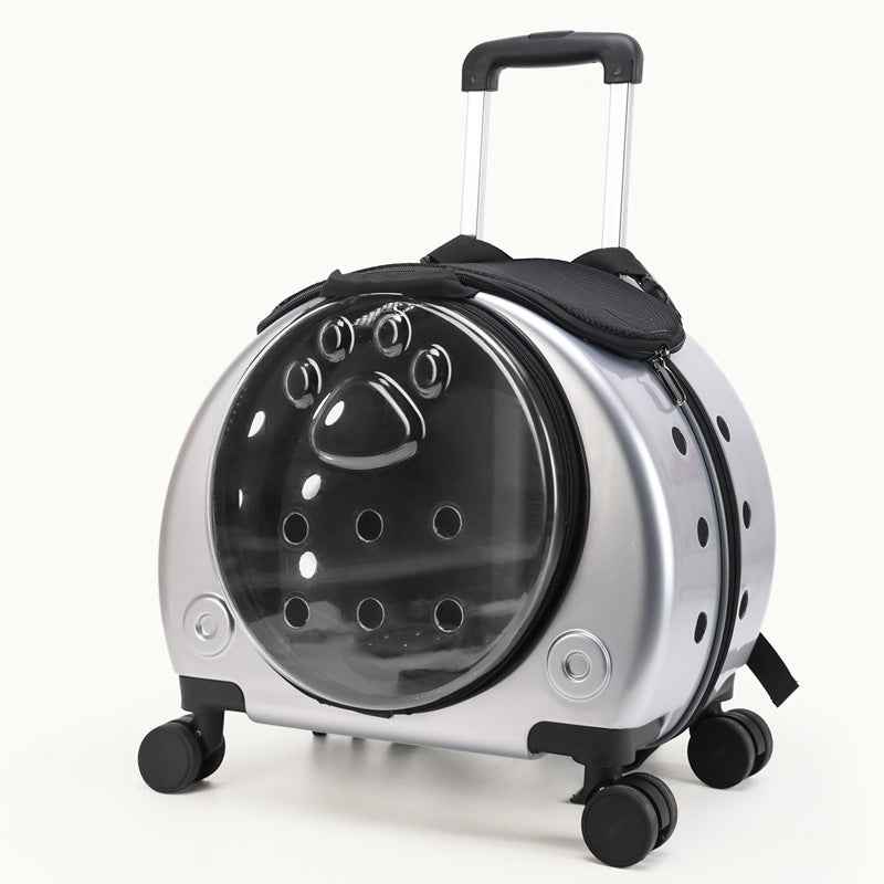 Pet Box Transparent Large Capacity Portable Pet Backpack Space Cabin Dog Luggage