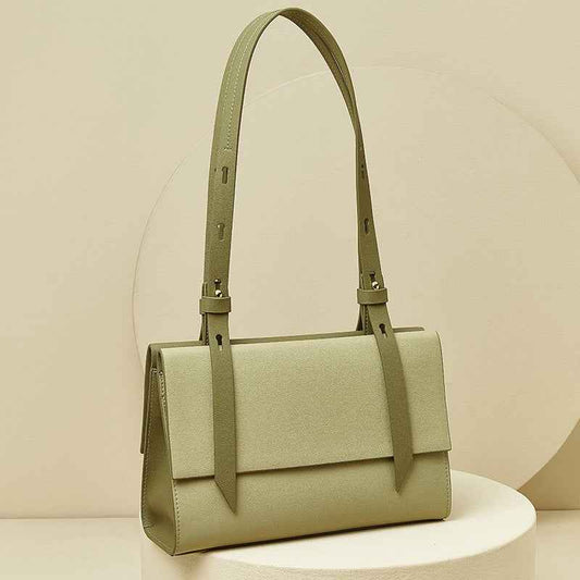 Genuine Leather Shoulder Bag Tote Bag Senior Sense Of Fashion Senior Versatile Niche Design Women's Bags Handbag