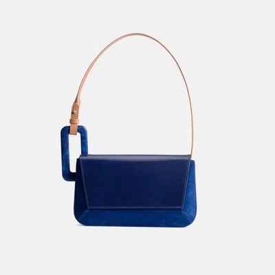 Underarm bag, female niche design, geometric small square bag, high-end texture, portable shoulder bag