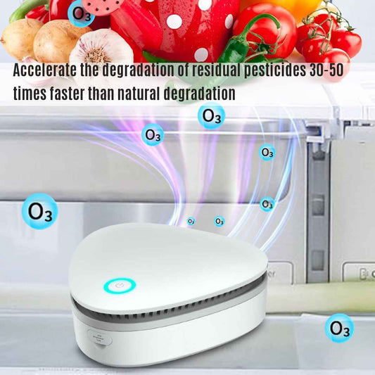 USB Portable Mini Ozone Air Purifier Fresh Deodorant Sterilizer Eliminator  for Car Refrigerator Closets Pet Car