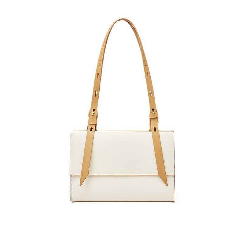 Genuine Leather Shoulder Bag Tote Bag Senior Sense Of Fashion Senior Versatile Niche Design Women's Bags Handbag