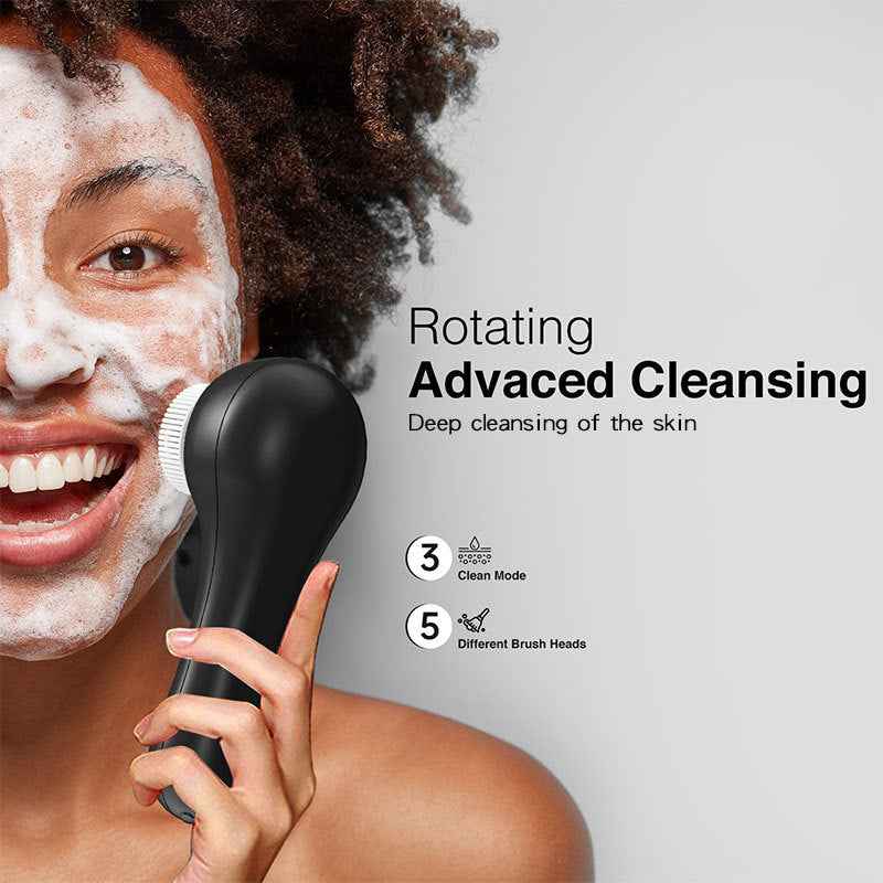 Electric facial brush for removing makeup and blackheads portable beauty tool multifunctional facial cleanser