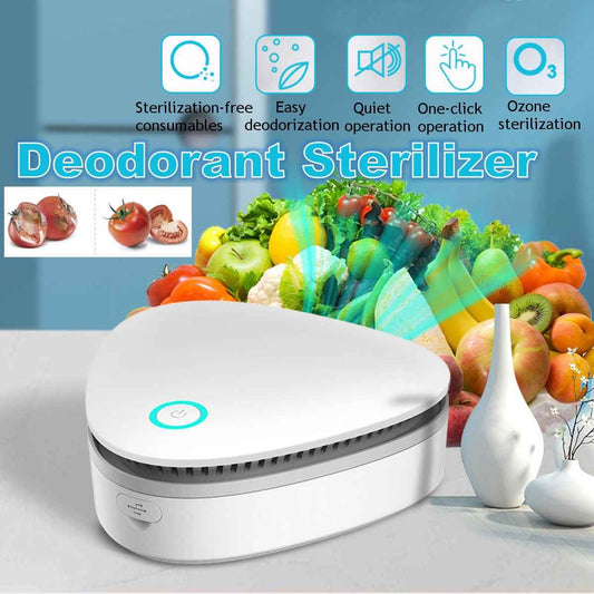 USB Portable Mini Ozone Air Purifier Fresh Deodorant Sterilizer Eliminator  for Car Refrigerator Closets Pet Car