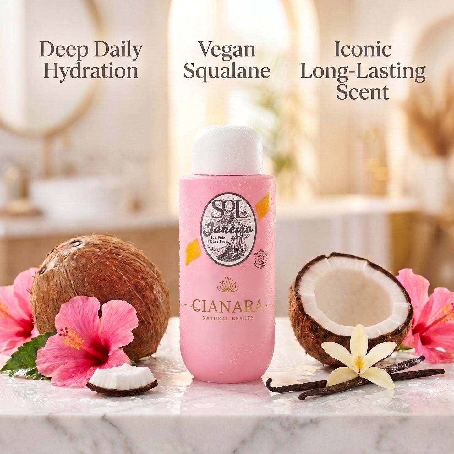 Sol de Janeiro Beija Flor Renewing Body Wash & Gel (385mL)