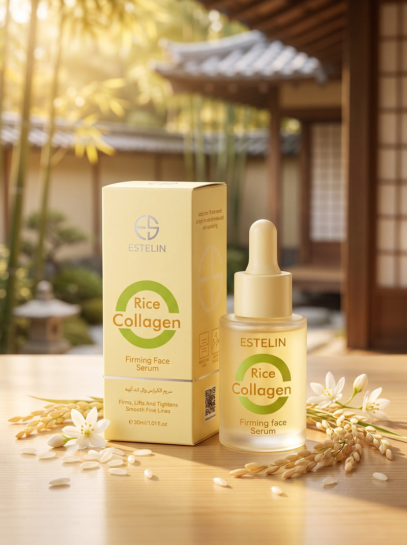 Turn Back the Clock! Estelin Rice Collagen Serum – Get 10 Years Younger Skin